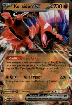 Koraidon ex Promo SV: Scarlet & Violet Promo Cards 029 NM - Image 1
