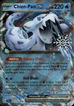 Chien-Pao ex - (Holiday Calendar) Double Rare Miscellaneous Cards 061/193 NM - Image 1