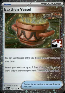 Earthen Vessel Holo Uncommon Prize Pack Series Cards 163/182 NM - Image 1