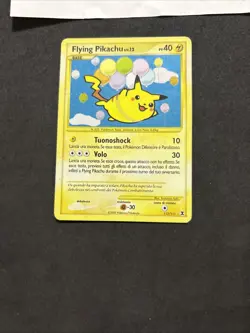 Pokemon Card Flying Pikachu LIV. 12 113/111-L'Ascesa Dei Rivali-Ita-Holo -Exc! - Image 3