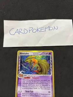 Pokemon Card Ninetales 8/101 -EX Leggende Nascoste -eng-Holo-ecc/Nm! - Image 2