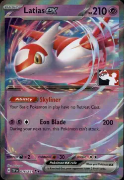 Latias ex Holo Double Rare Prize Pack Series Cards 076/191 NM - Image 1