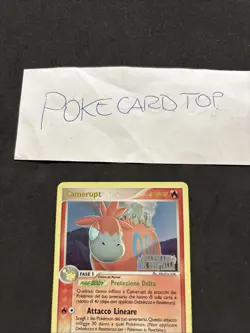 Pokemon Card Camerupt 3/100 - Stamped-EX Tempesta di Sabbia - Ita-Holo-Exc/Nm! - Image 2