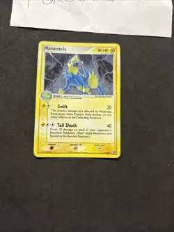 Pokemon Card Manectric 7/106 - Ex Emerald - Holo-Eng-exc! - Image 3