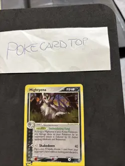 Pokemon Card Mightyena 10/109 Ex Ruby e Sapphire -Eng-Holo-Good! - Image 2