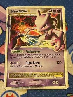 Mewtwo LV.X DP28 Black Star Promo 2008 Holo Rare Pokemon Card TCG - Image 1