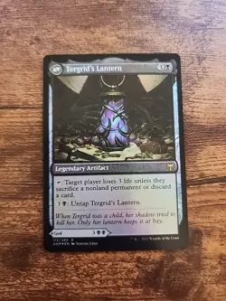 MTG Foil 'Tergrid, God of Fright/Lantern Card Near Mint Condition - Image 2