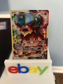 HP Pokemon Card - Volcanion - Full Art Holo Promo (XY185) Mythical Collection - Image 1