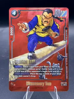 Mercenary Tao SB02-056 Alternate Art Manga Booster 02 Dragon Ball Card English - Image 1