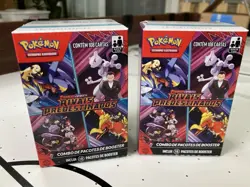 2x PORTUGUESE Booster Bundle Destined Rivals 36 Boosters (6-Card packs) Pokemon - Image 1