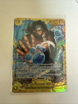 Bartholomew Kuma OP12-119 Legacy of The Master Foil Secret Rare Card English NM - Image 1