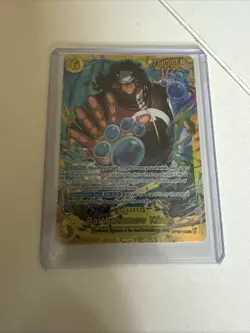 Bartholomew Kuma OP12-119 Legacy of The Master Foil Secret Rare Card English NM - Image 3