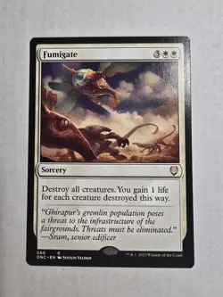 Fumigate Commander: Phyrexia: All Will Be One Regular - Image 1