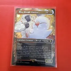 Mog, Moogle Warrior (Extended Art) Commander: Final Fantasy Foil R0476 - Image 1