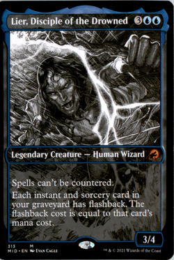 Lier, Disciple of the Drowned (Showcase) - Innistrad: Midnight Hunt - Image 1