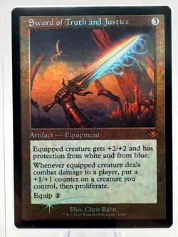 Near Mint Sword of Truth and Justice (Retro Frame) Modern Horizons Foil - Image 1