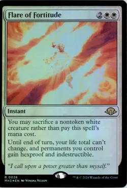 Flare of Fortitude Modern Horizons 3 MH3 Foil NM - Image 1