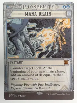 Mana Drain - Outlaws of Thunder Junction - MTG - MTG Breaking News NM - Image 1