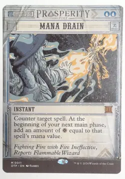 Mana Drain - Outlaws of Thunder Junction - MTG - MTG Breaking News NM - Image 2