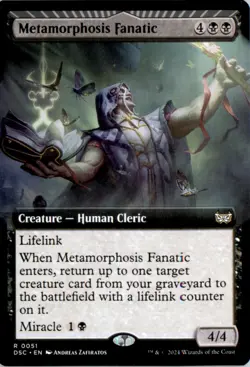 Metamorphosis Fanatic (Extended Art) Duskmourn: DSC Normal NM - Image 1