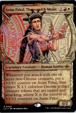 Anim Pakal, Thousandth Moon (Showcase) The Lost Caverns of Ixalan LCI NM - Image 1