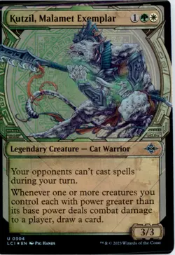 Kutzil, Malamet Exemplar (Showcase) The Lost Caverns of Ixalan LCI Foil NM - Image 1