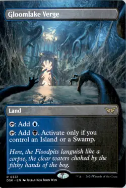 Gloomlake Verge (Borderless) Duskmourn: House of Horror DSK Normal NM - Image 1