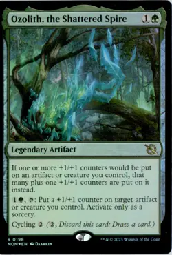 Ozolith, the Shattered Spire Promo Pack: March of the Machine PPMOM Foil NM - Image 1
