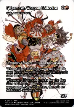 Gilgamesh, Weapon Collector - Godo, Bandit Warlord (Showcase) FINAL FANTASY: FCA - Image 1