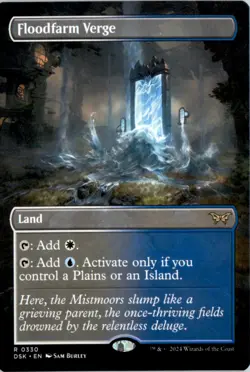 Floodfarm Verge (Borderless) Duskmourn: House of Horror DSK Normal NM - Image 1