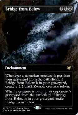 Bridge from Below (Borderless) Special Guests SPG Normal NM - Image 1