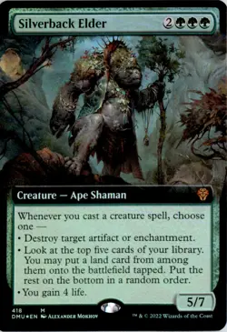 Silverback Elder (Extended Art) Dominaria United DMU Foil NM - Image 1