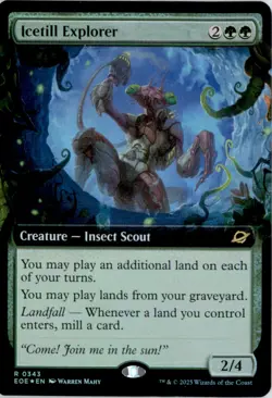 Icetill Explorer (Extended Art) Edge of Eternities EOE Foil NM - Image 1