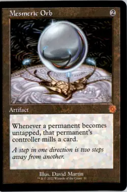 Mesmeric Orb The Brothers' War: Retro Frame Artifacts BRR Normal NM - Image 1