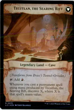 Brass's Tunnel-Grinder (Extended Art) The Lost Caverns of Ixalan LCI Foil NM - Image 2