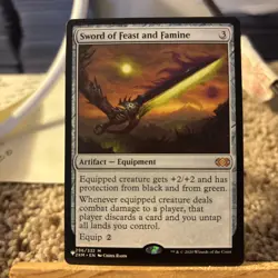 Sword of Feast and Famine Double Masters Regular - Image 1