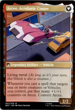 Arcee, Sharpshooter Universes Beyond: Transformers BOT Normal NM - Image 2