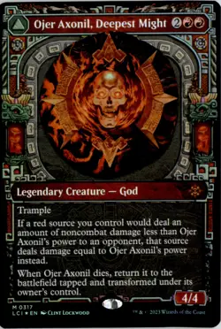 Ojer Axonil, Deepest Might (Showcase) Lost Caverns of Ixalan LCI Foil NM - Image 1
