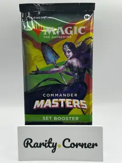 1 x Commander Masters Set Booster Pack - Magic the Gathering - Sealed Product - Image 1