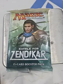 MTG: BATTLE for ZENDIKAR Factory Sealed Booster Pack from Box - Magic - English - Image 1