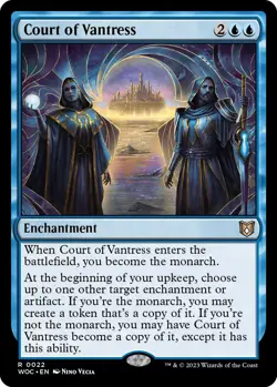 MTG Foil - Court of Vantress - 22 / NM / English - Image 1