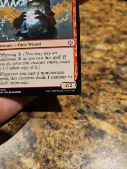 Coruscation Mage [Bloomburrow] Magic MTG- Non Foil - Image 4