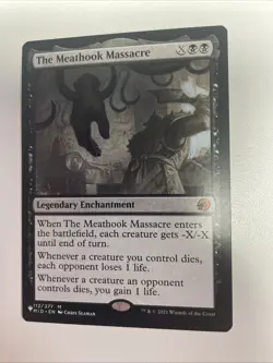 1 x The Meathook Massacre - Innistrad: Midnight Hunt MTG NM Free Shipping - Image 1