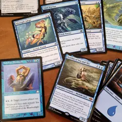 Whole COMMANDER Magic Deck MTG - Svyelun of Sea and Sky Beginner Blue MERFOLK - Image 1