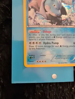 Pokemon Card Blastoise 16/101 B&W Plasma Blast Holo Rare NM - Image 4