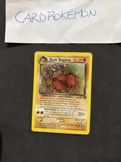 Pokemon Card Dark Dugtrio 6/82 1ST-Set Team Rocket -Ita-nm! - Image 1