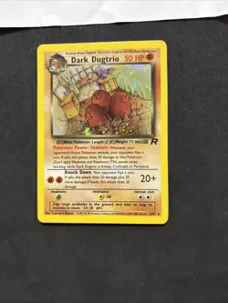 Pokemon Card Dark Dugtrio 6/82 1ST-Set Team Rocket -Ita-nm! - Image 3