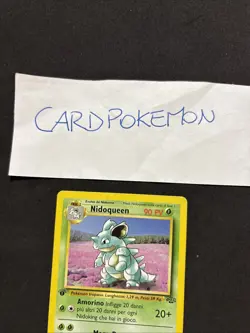 Pokemon Card Nidoqueen 23/64 1ST- Jungle -ita-NO holo-exc/nm - Image 2