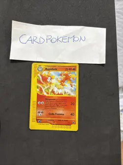 Pokemon Card Rapidash 62/165 Expedition -Ita-Holo Reverse-Exc! - Image 1