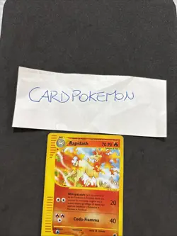 Pokemon Card Rapidash 62/165 Expedition -Ita-Holo Reverse-Exc! - Image 2